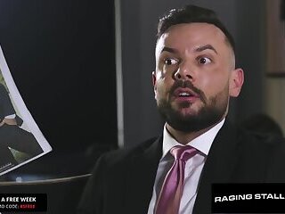 Sharp Dressed Bearded Hunk Epic Group Fuck - Raging Stallion UK