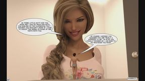 3d Giantess Comic: The University Test Subject - Chapter 2