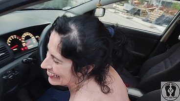 FRUSTRATED WOMAN DESPERATION CAR PROBLEMS PE DAL PUMP FETISH