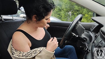 FRUSTRATED WOMAN DESPERATION CAR PROBLEMS PE DAL PUMP FETISH