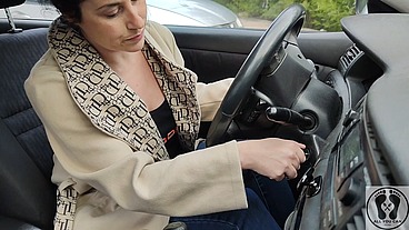 FRUSTRATED WOMAN DESPERATION CAR PROBLEMS PE DAL PUMP FETISH
