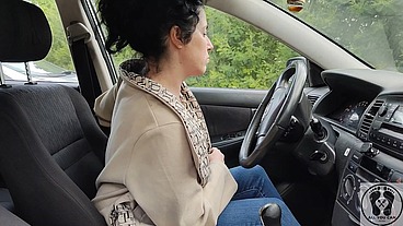 FRUSTRATED WOMAN DESPERATION CAR PROBLEMS PE DAL PUMP FETISH
