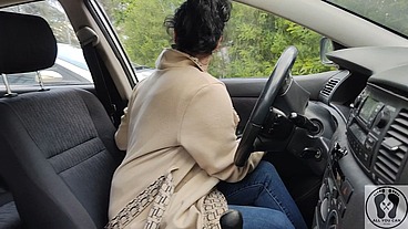 FRUSTRATED WOMAN DESPERATION CAR PROBLEMS PE DAL PUMP FETISH