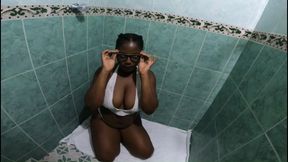 Stepdaddy You Walk In And See Me In The Bathroom Like This On My Knees Ready To Give You Messy Throat Top Head - Jhodez1