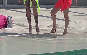 Squirting milf/gaping double-anal orgy, Megan Inky, Kelly Stafford