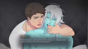 Danya Giving a Volunteer Handjob to Brahve