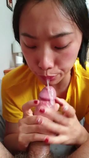 June Liu SpicyGum - Morning Oral by Cute Asian Stude - hard fuck