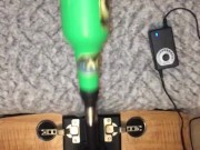 Alone with our HISMITH Sex Machine, moaning loud, intense pleasure, rapid fucking & cumshot I tasted
