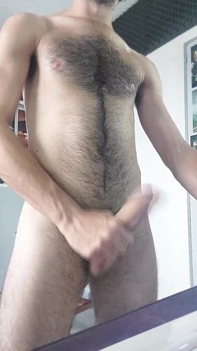 Masturbating in my super hot room