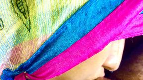 Indian Muslim Hijab, Colorful Deepthroat Desi Face Fuck