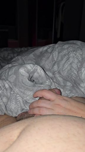 MILF Swedish step mom caught handjob step son big dick   Clip 2