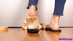 Samara Bread Crush - Food Crushing - HD MP4