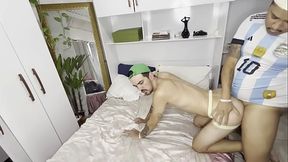 O MACHO PAULISTA CHAMOU O CARIOCA PUT&Atilde_O PARA SER ARROMBADO E LEVAR MUITO LEITE NO RABO (TEASER)