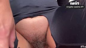 ANAL Chronicles of Hairy Pussy, Part of Torn Pants