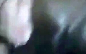 Black Guy Takes Huge White Dick Bareback