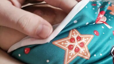 Shy Stepsister lets Me Touch Her Big Tits on Christmas