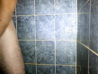 Biggest cum in the shower