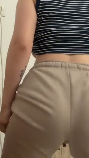 My stepmom masturbates and gives handjobs   Clip 1
