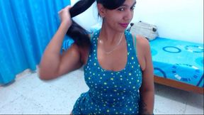 Hot strip erotic Dance Oil Ass clapping and Masturbation