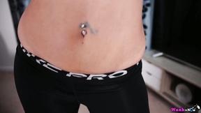 ”Kayleigh Davis Turns You On Showing Off Her Sexy Gym Wear”