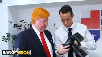Hot - Luna Star Gets Grabbed By The Pussy At The White House!