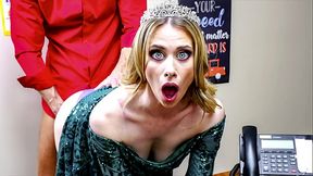 Anya Olsen does what any good milfy stepmom would and lets the principal Ryan Mclane fuck her!