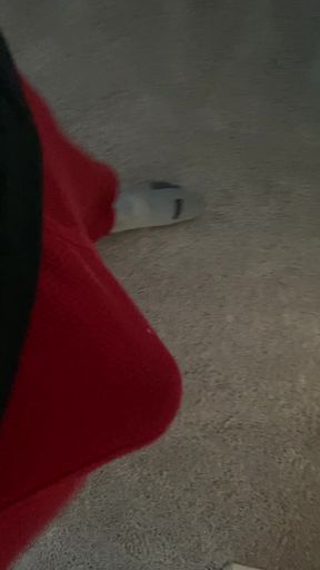 Walking With An Erection