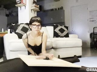 NYMPHO LIONESS WORSHIPS PENIS THROUGH GLORY HOLE W/ IMMODEST TALKING! TRUE FEMDOM TEASE - FULL VID ON OF
