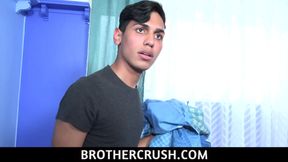 Bossy stepbrother bangs Latin teen