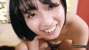 ”Kana Uncensored Petite university hottie Fucks Cowgirl Doggy Piston Action Creampie”