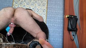 Cum from electrical stimulation