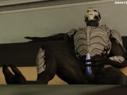 Male Turian Muscle Hyper Growth Animation