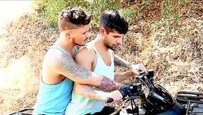 Ty Mitchell Rides Seth Knight Hard Outdoors – Hot Gay Sex at NextDoor Raw