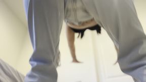 Giantess Squats in Jeans