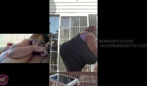 90 DEGREES NORMA STITZ SWEAT WEIGHT LIFTING ROCKING 1