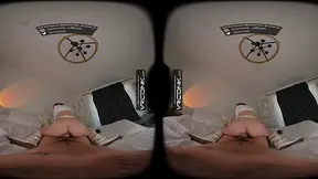VR Conk presents an intergalactic fantasy! Brunette Padme Amidala sucks