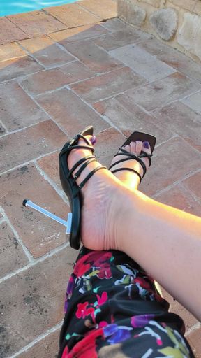 Editing a new trampling clip tonight