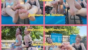 Goddesses Feet Outdoors mp4
