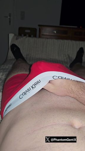 Dominant Phantomgentx Teases Thick Cock with Intense Dirty Talk