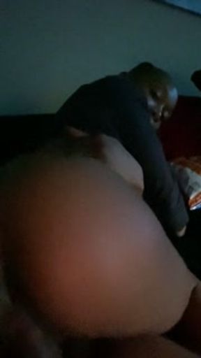 Sexy Ebony Redbone Rides After she sucks