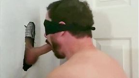 Hung married businessman feeds me a huge load at my gloryhole