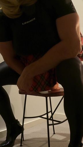 Classy Sissy Bubble Butt Slut Walking Exposed Almost Caught   Clip 1