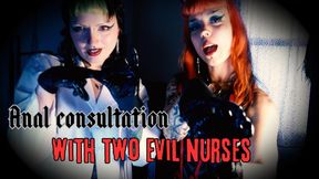 Anal consultation with two evil nurses