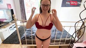 ”MyDirtyHobby - Hot Redhead Leni_Lizz Gets Fingered To Orgasm For The First Time By Her Neighbor - Free Porn Video”