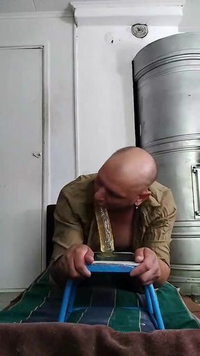 Reverse Riding and Precum on Livecam