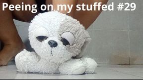 Peeing on my stuffed #29