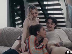 Elias Cash and Demi Hawks Share Tutor Ravyn Alexa in Steamy Threesome