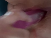 Squirting From My Dildo