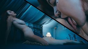 Rae Lil Black's lesbian fantasy turns into a mind-blowing vored session