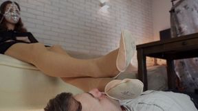 Smell Amazing Legs Of Stella In Light Pink Half Ballet Shoes - Part 02 - HD 1920x1080